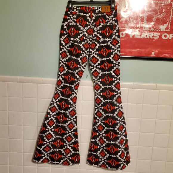 Ranch Dressin SARITA SUPER FLARES Rodeo Princess Cowgirl Jeans Size 0 - Picture 7 of 13